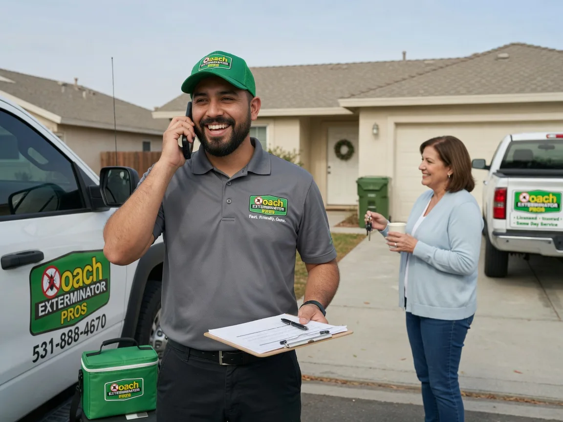 Pest Control Roach Exterminator Malinta, OH FAQs